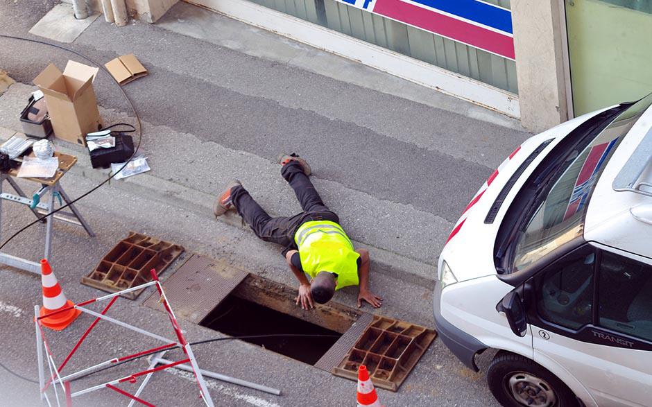 déboucher canalisation egout Paris 13